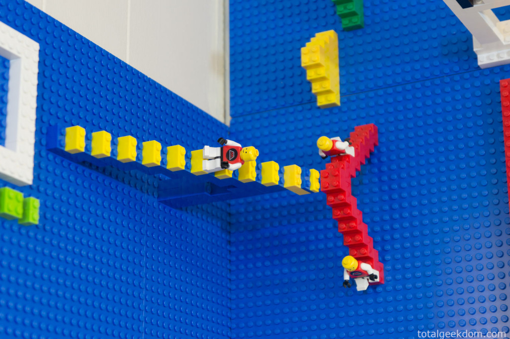 Crazy Lego Wall - Would be a child's dream