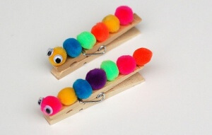 funny-diy-caterpilar-clothespin-crafts-for-kids-easy-to-make-homemade-project