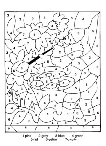 Number Coloring Pages Free Printable - Crafts To Do With Kids